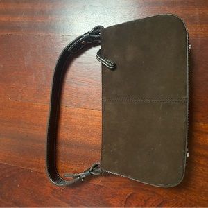 Anne Taylor - dark brown shoulder bag - small